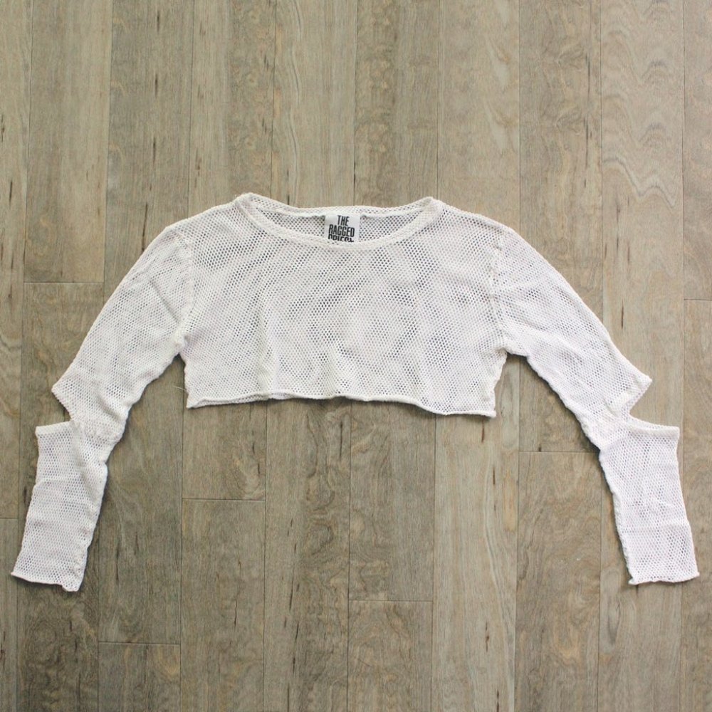 The Ragged Priest Mesh Crop Top